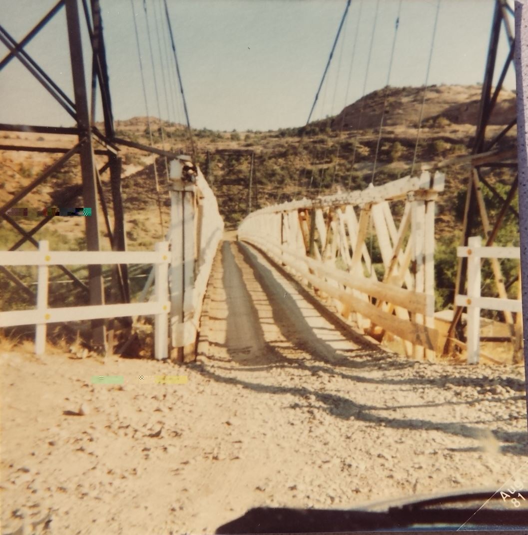 1981 Utah, Dewey Bridge